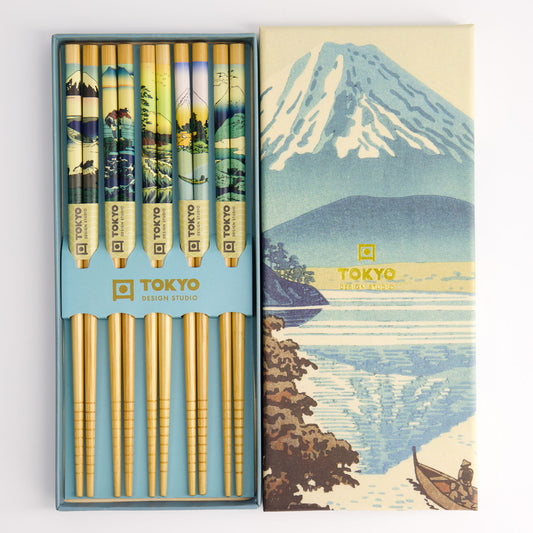 Chopsticks Gift Boxed Mount Fuji