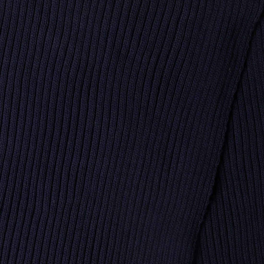 Navy Organic Cotton Scarf