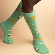 Coffee Bamboo Socks 4-7 UK