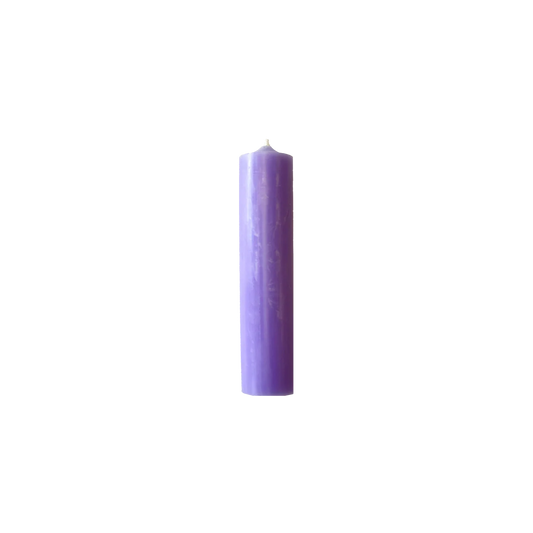 Lavender, Short 4" Dinner Candles