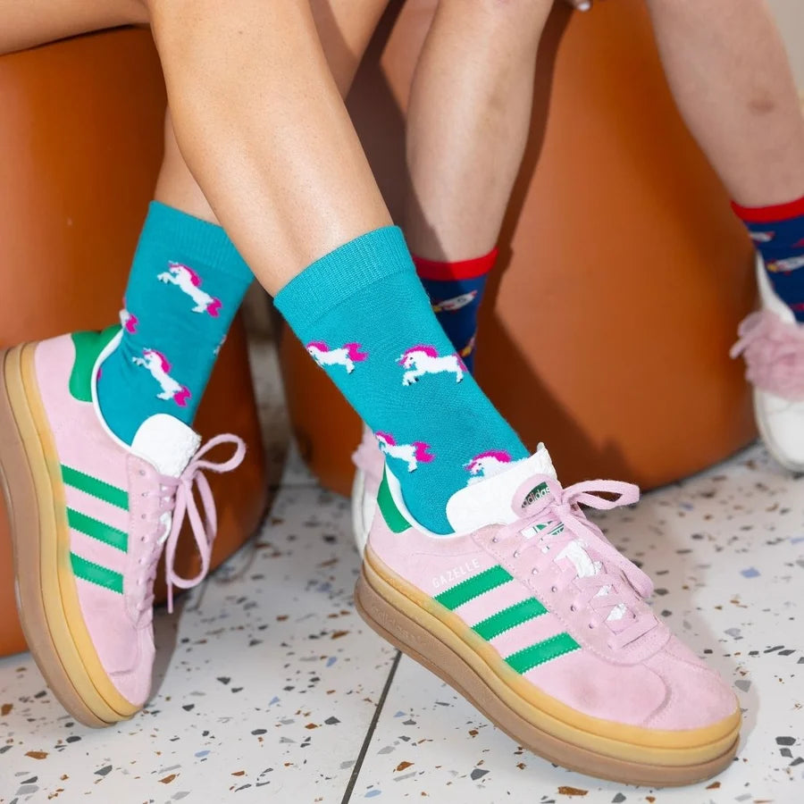 Unicorn Bamboo Socks 4 - 7 UK