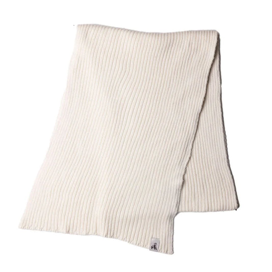Cream Organic Cotton Scarf