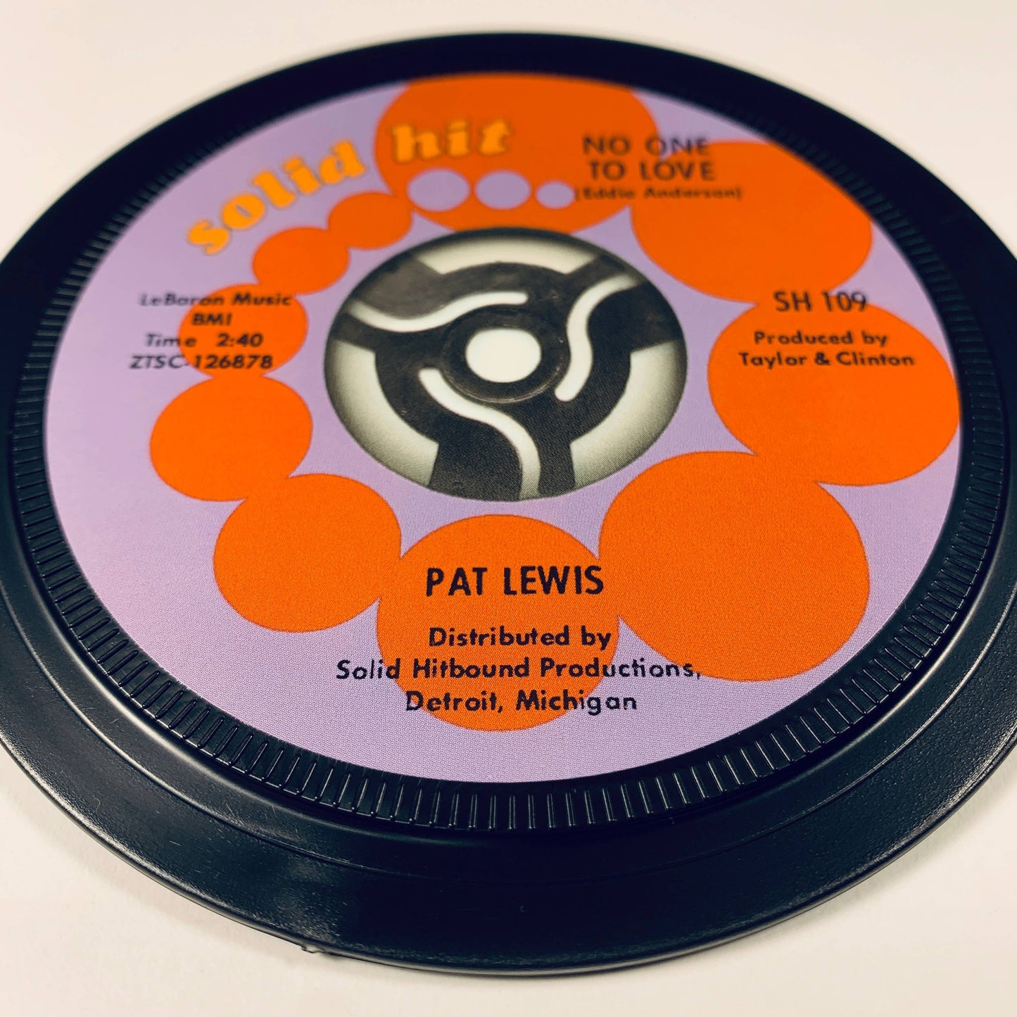 Northern Soul record label coasters. Popsters