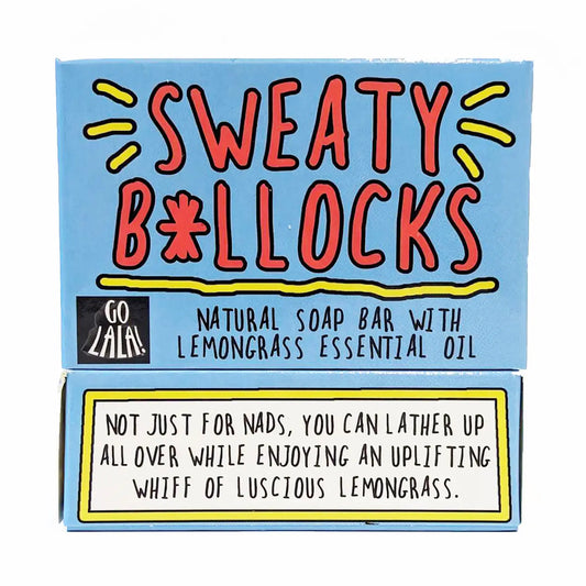 Sweaty B*Llocks Soap Lemongrass Funny Gift