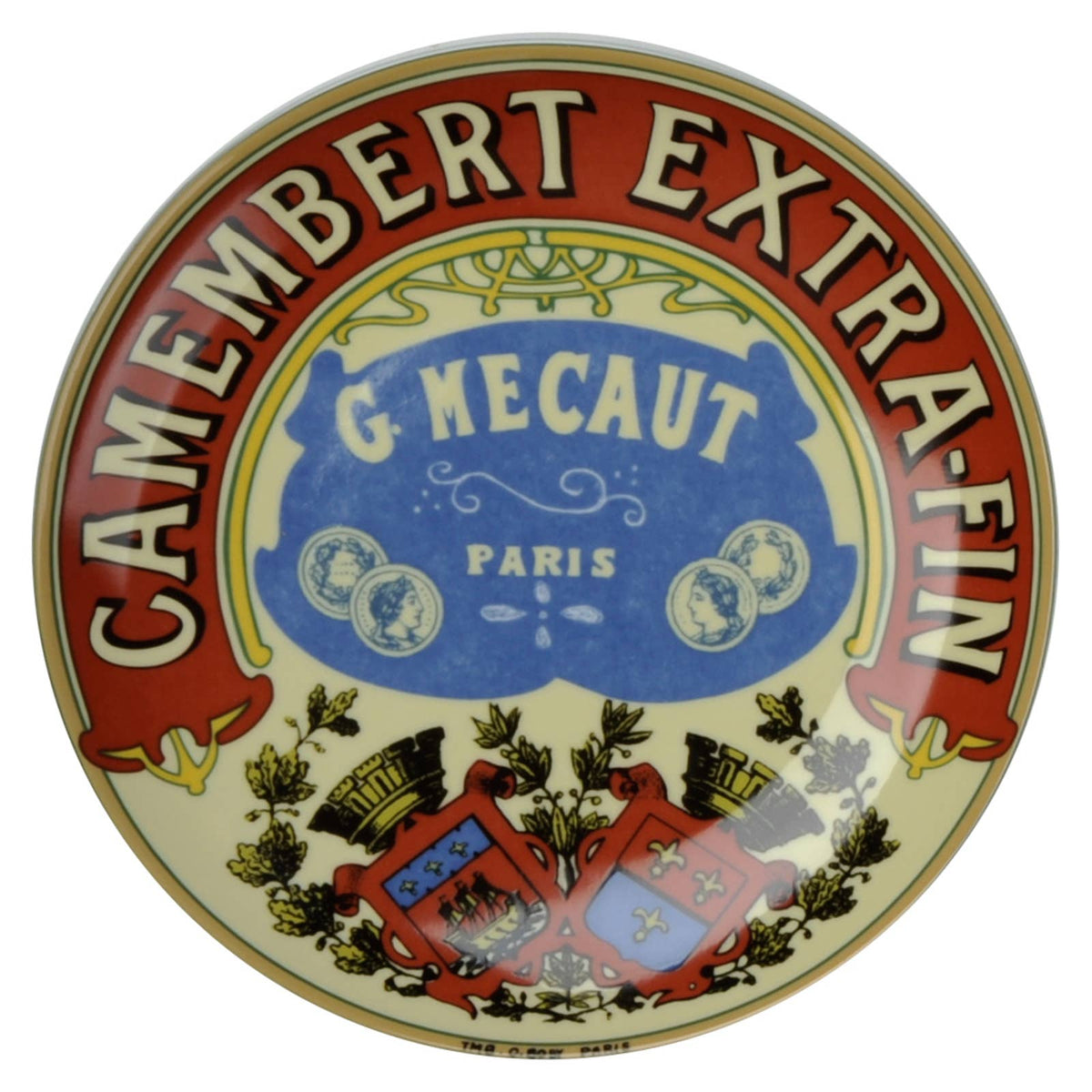 Set of 4 Classic Camembert Plates