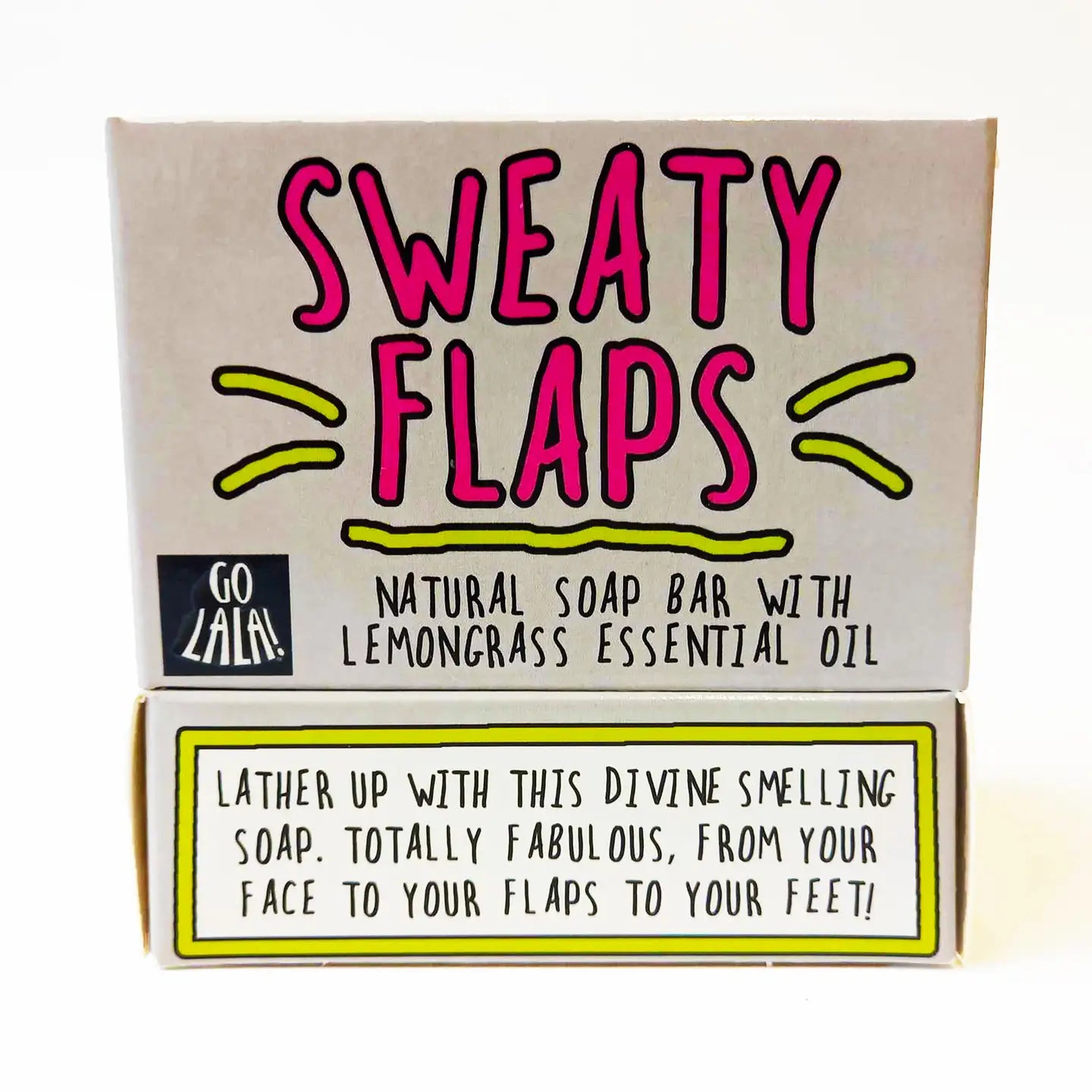 Sweaty Flaps Soap Lemongrass Funny Gift