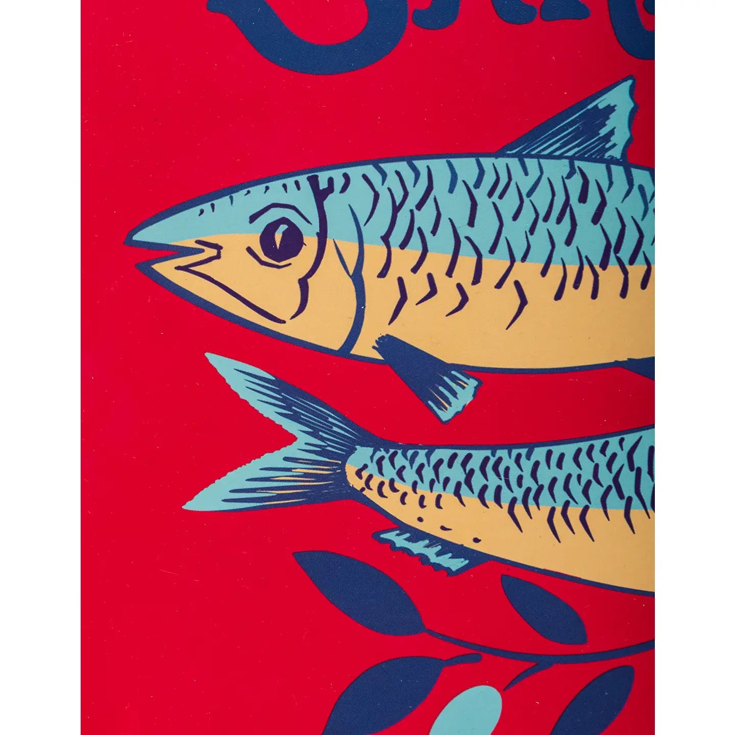 Retro Sardines Serving Tray