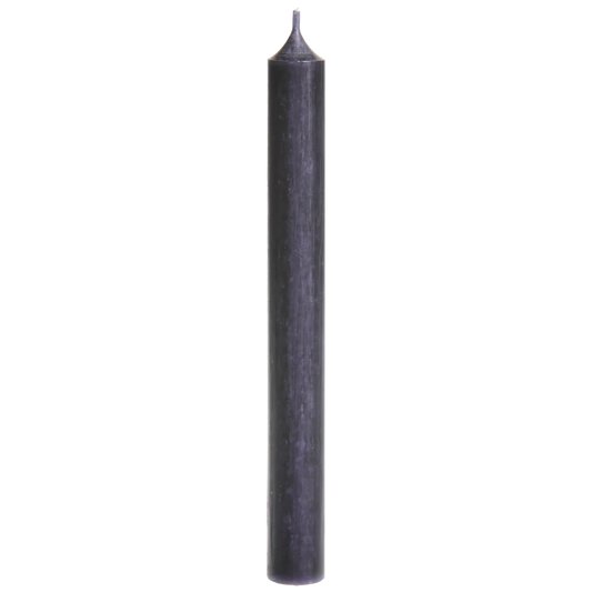 Anthracite Tall Dinner Candle 10"Tall