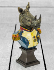 Small Gentry Rhino Bust