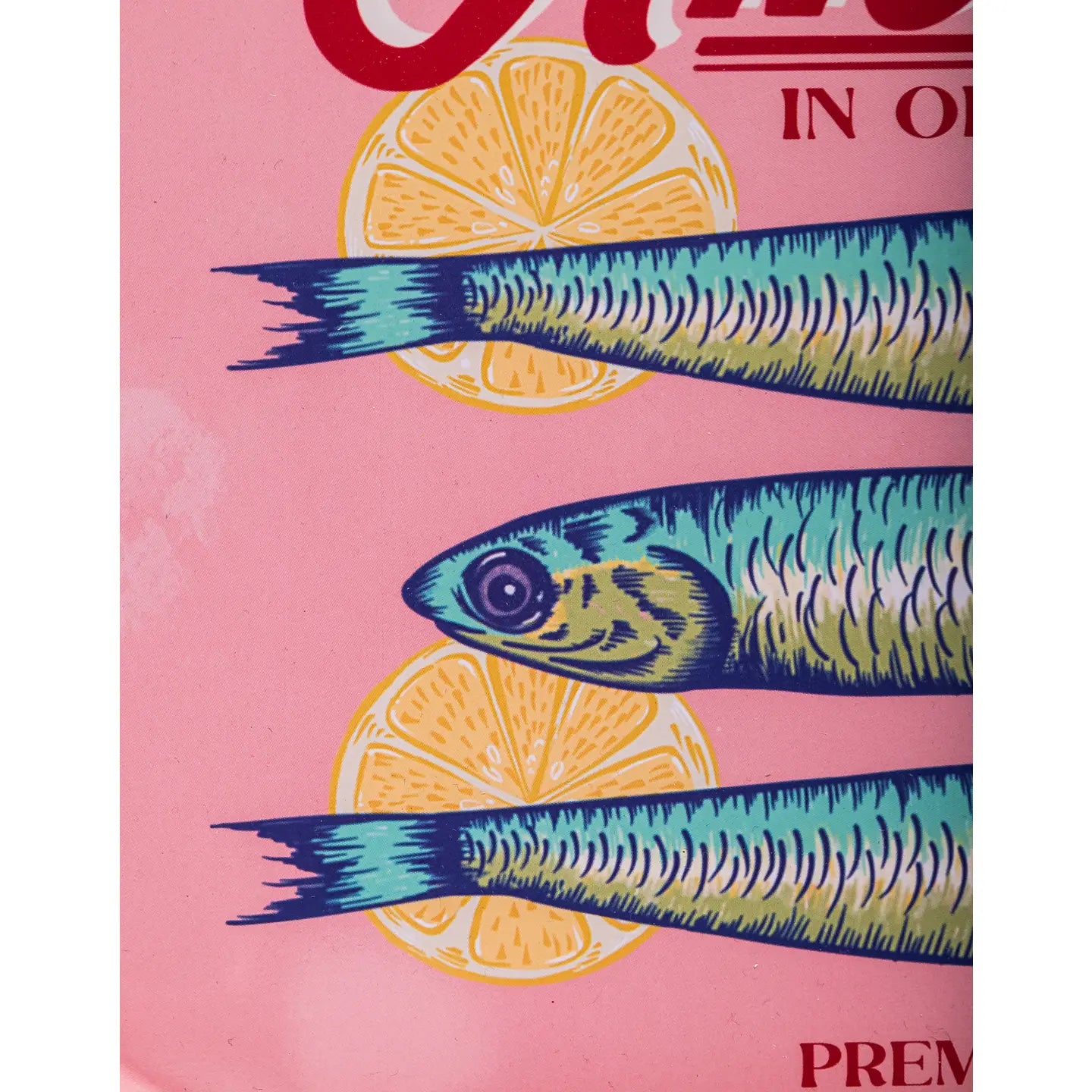 Retro Anchovies Tin Serving Tray (Copy)