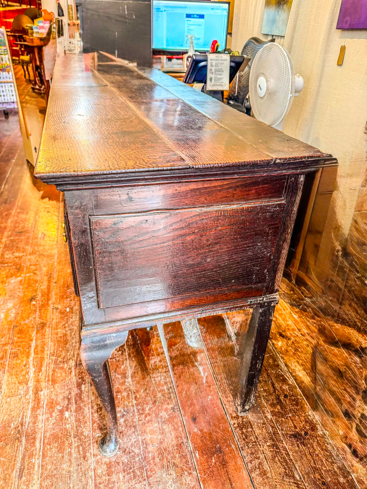 English Cabriole Legged Dresser  - 18th Century
