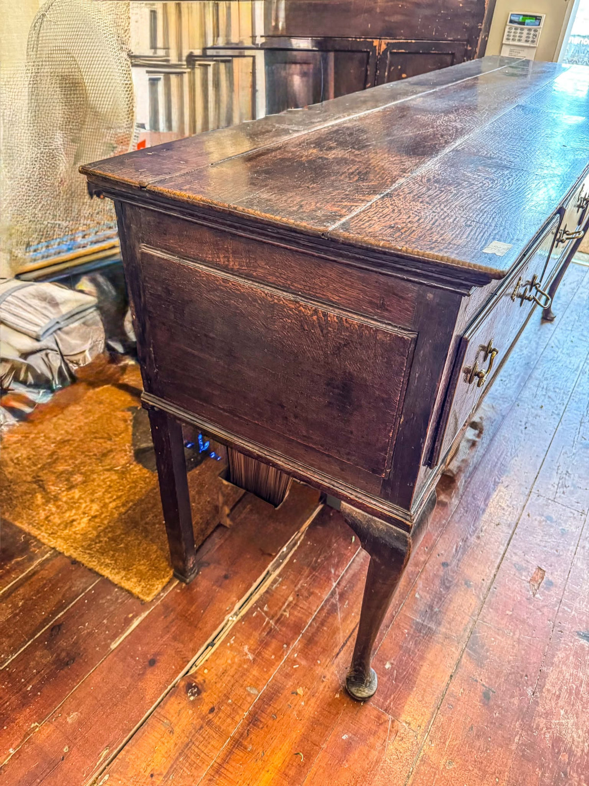 English Cabriole Legged Dresser  - 18th Century