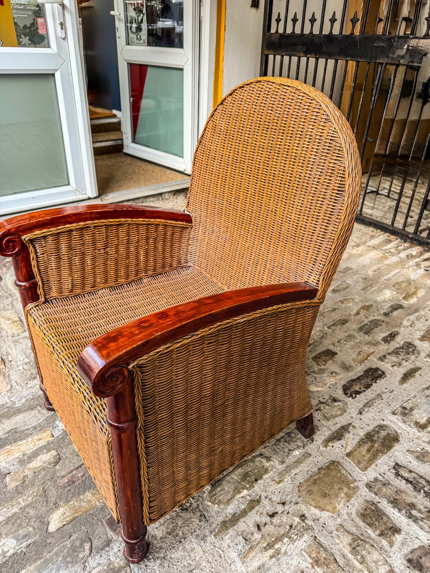 Wicker Armchair