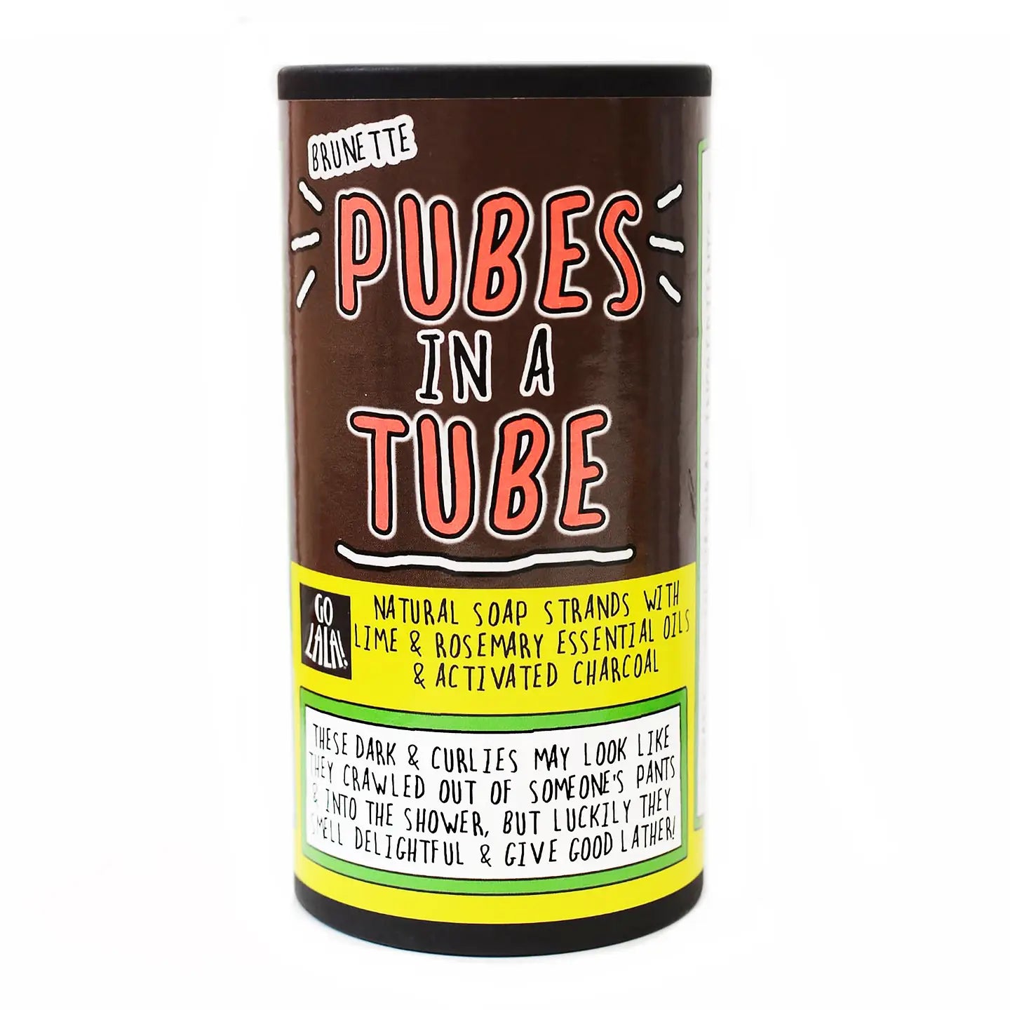 Brunette Pubes in A Tube - Soap Strands with Lime & Rosemary