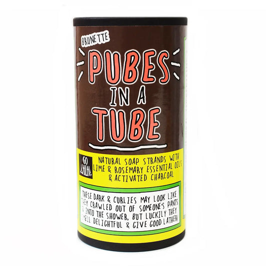 Brunette Pubes in A Tube - Soap Strands with Lime & Rosemary