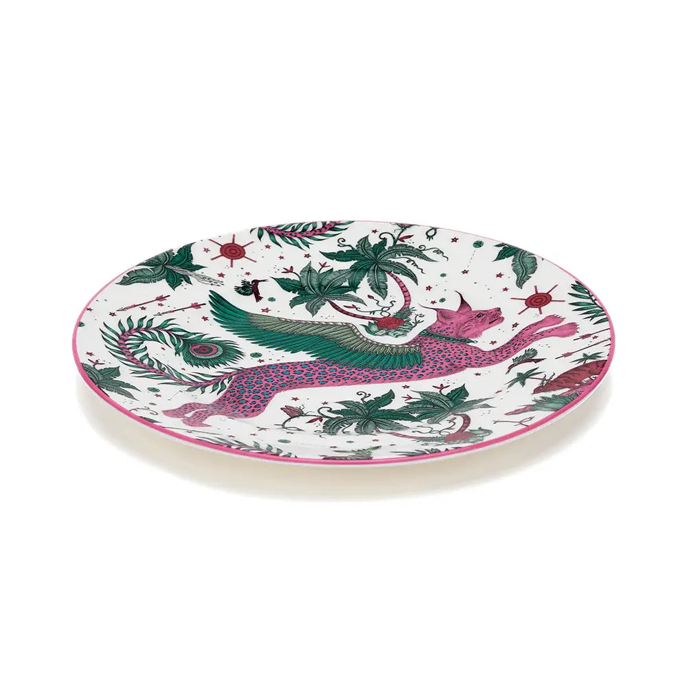 Fine Bone China Emma Shipley Lynx Side Plate