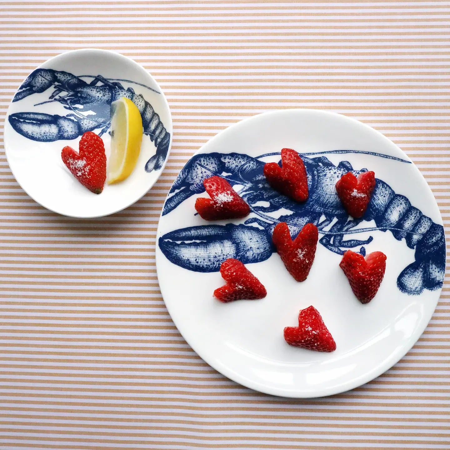 Bone China Lobster Side Plate