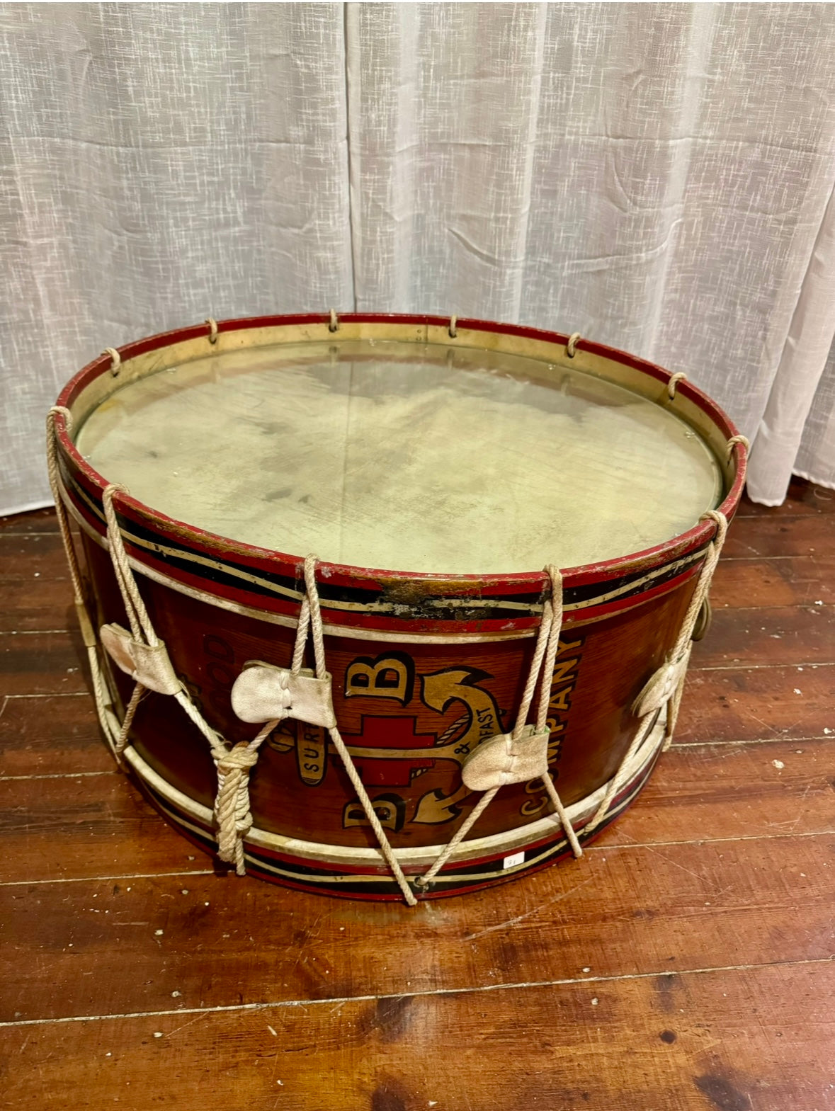 20th Century Boys Brigade Bass Drum Coffee Table