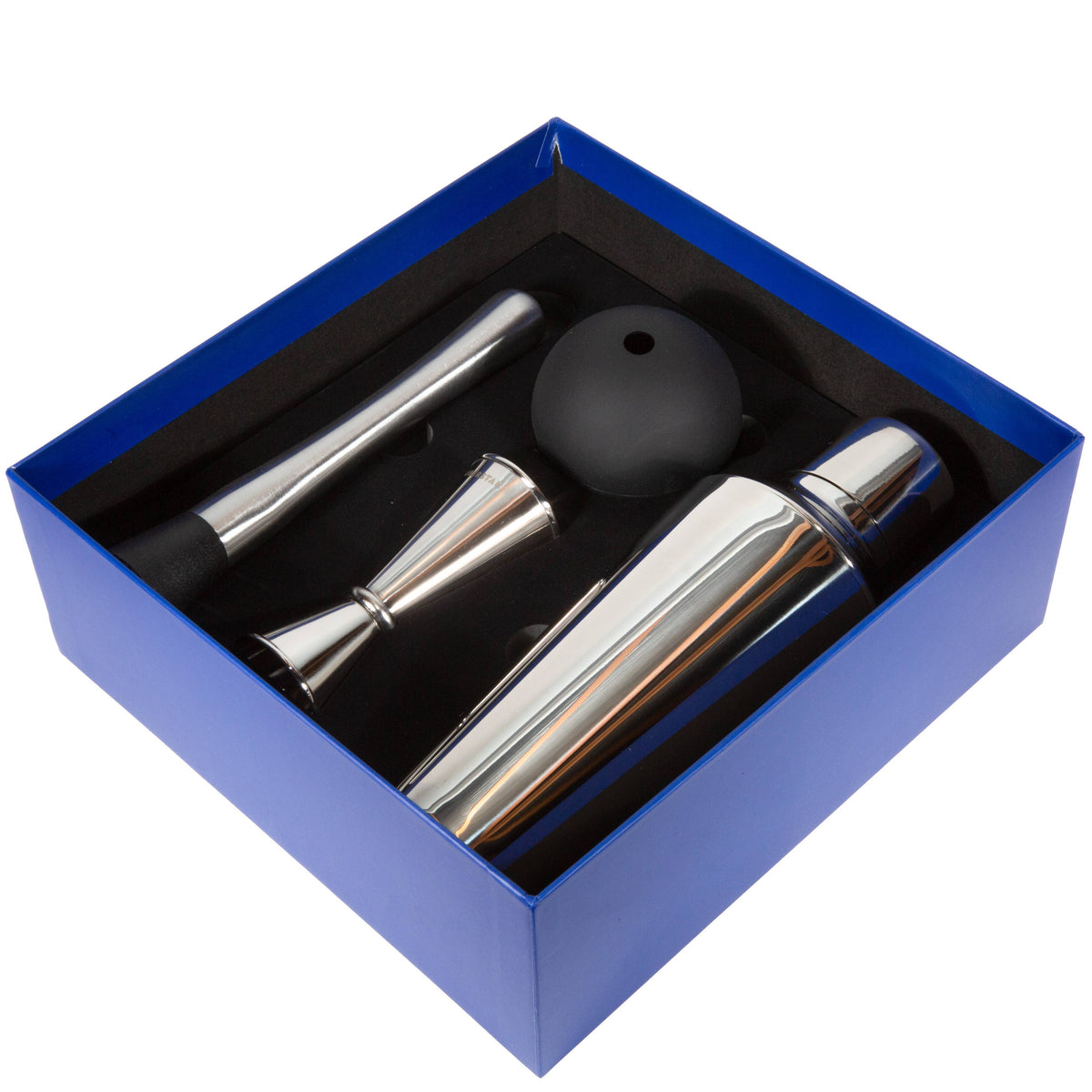 Cocktail Making Gift Set - Silver