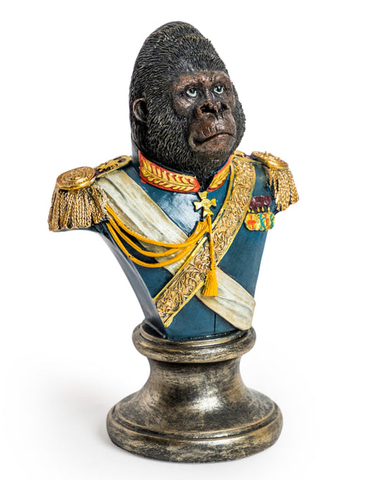 Gentry Gorilla Blue Bust