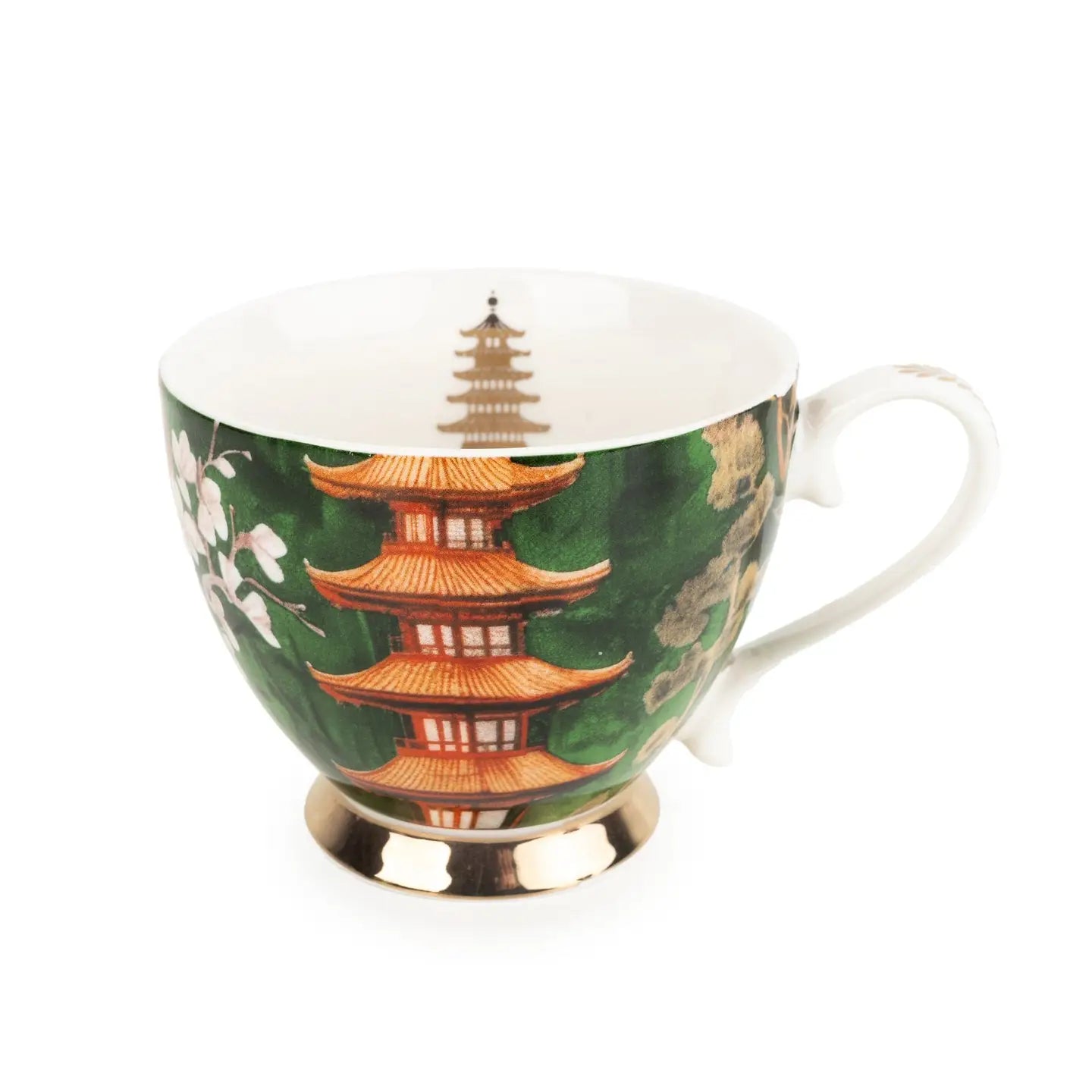 Gold Footed Mug - Samarkand- Silk Road Collection