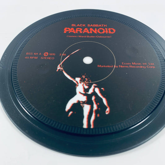 Heavy Rock Music Record Label Coasters. Popsters