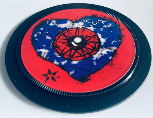 The Cure - ‘Friday I'm In Love’. Record Label Coaster.