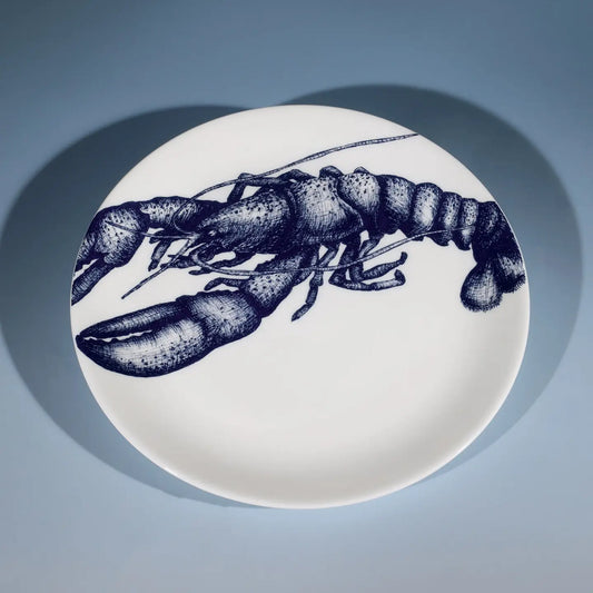 Bone China Lobster Dinner Plate