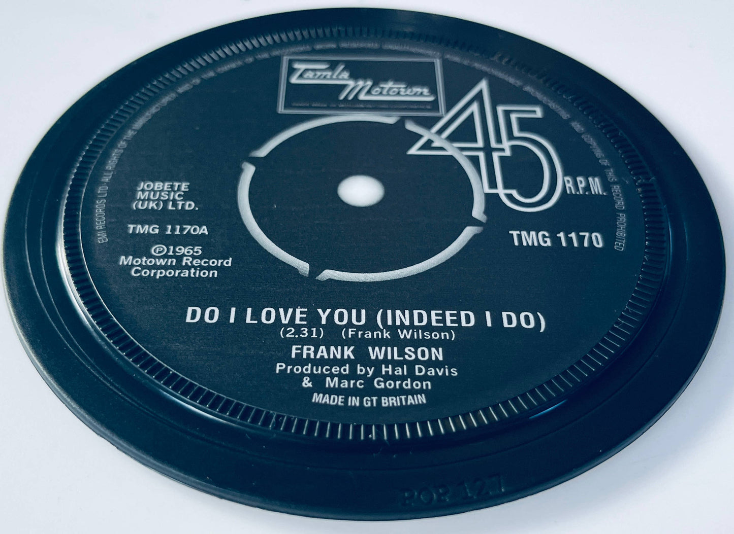 Tamla Motown record label coasters. Popsters