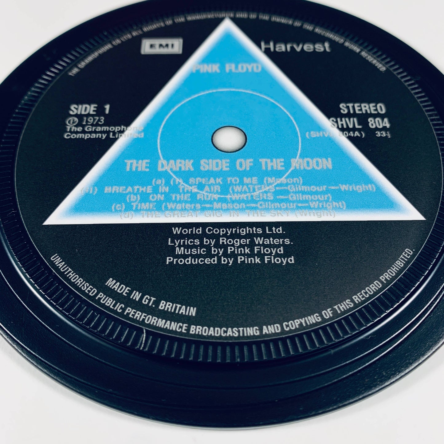 Heavy Rock Music Record Label Coasters. Popsters