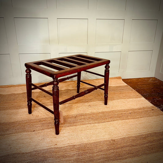 19th Century Oak Luggage Rack