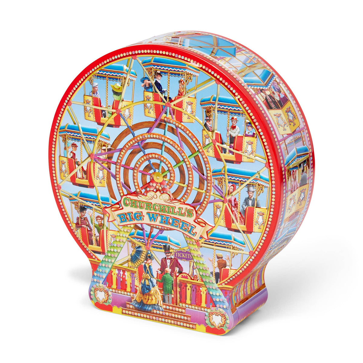 Big Wheel Gift Tin with Butter Petticoat Shortbread Tails