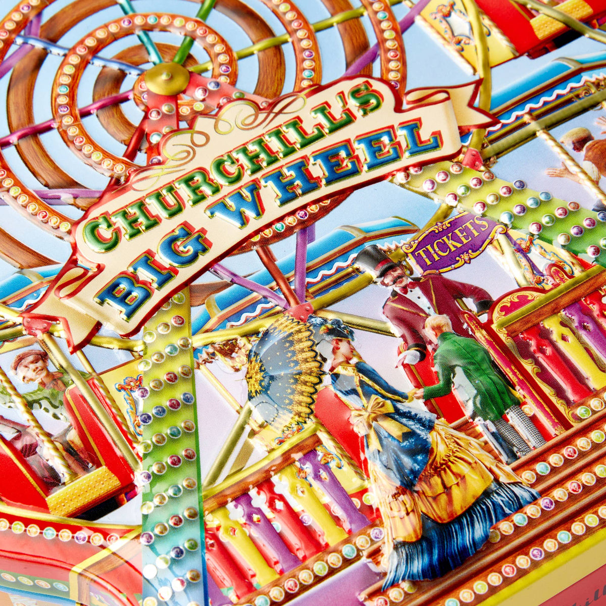 Big Wheel Gift Tin with Butter Petticoat Shortbread Tails