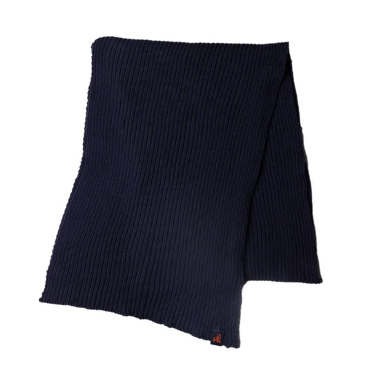 Navy Organic Cotton Scarf