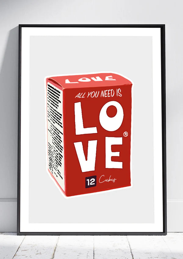 All You Need Is Love — Pop Art Print