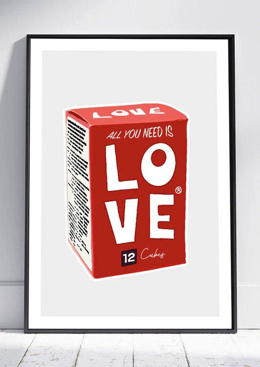 All You Need Is Love — Pop Art Print