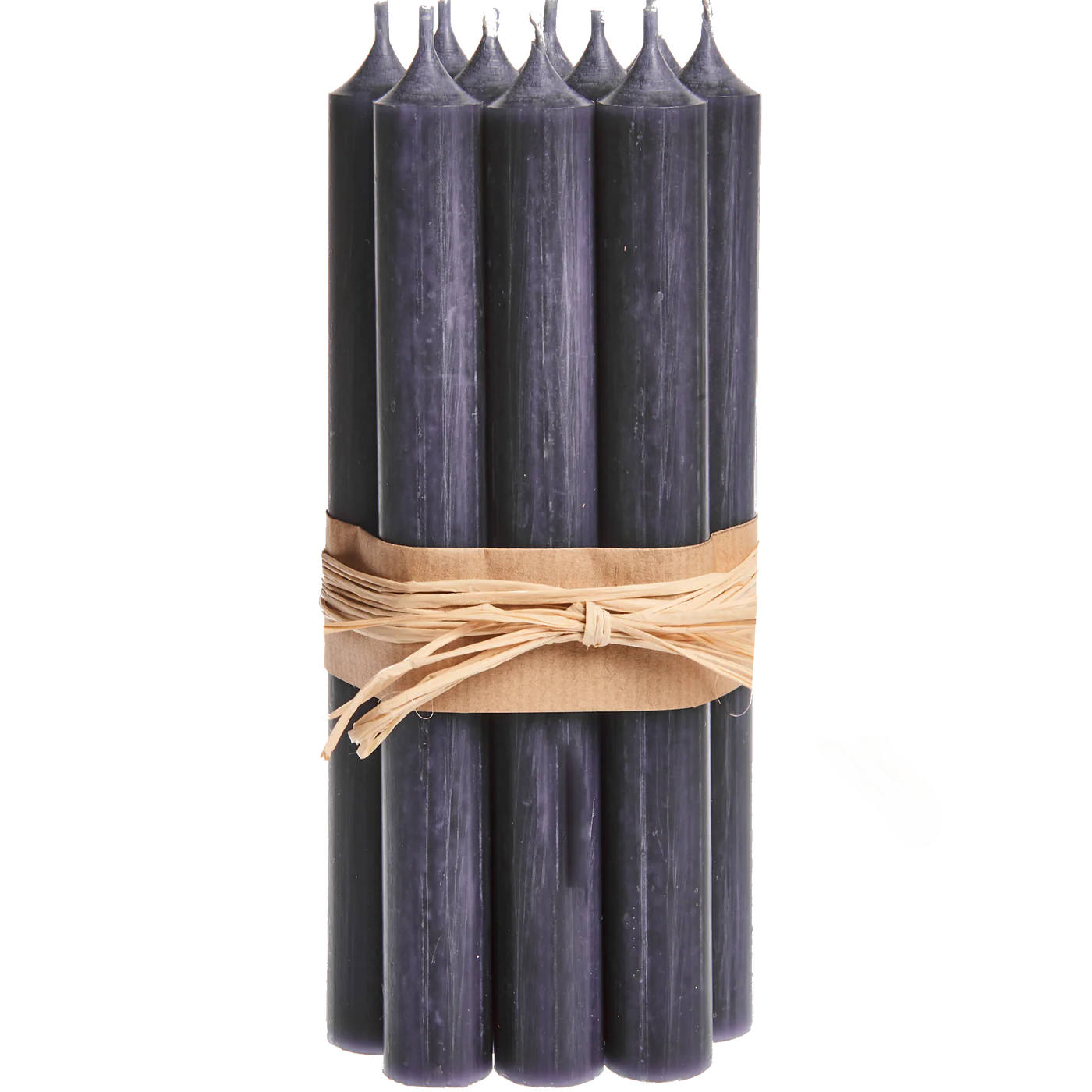 Anthracite Tall Dinner Candle 10" Tall 2