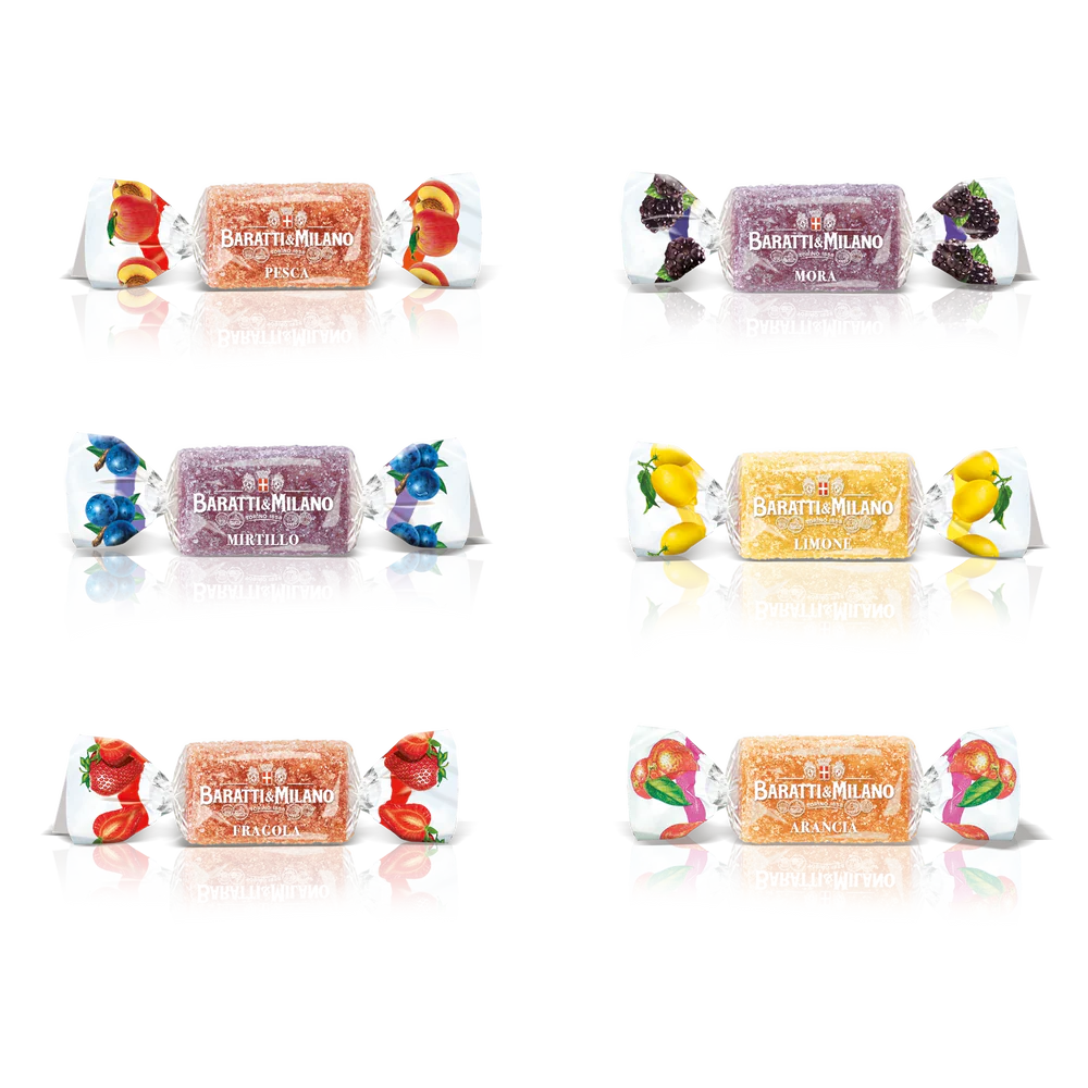 Baratti & Milano Giada Gelatine – Assorted Fruit Jellies 200g 2