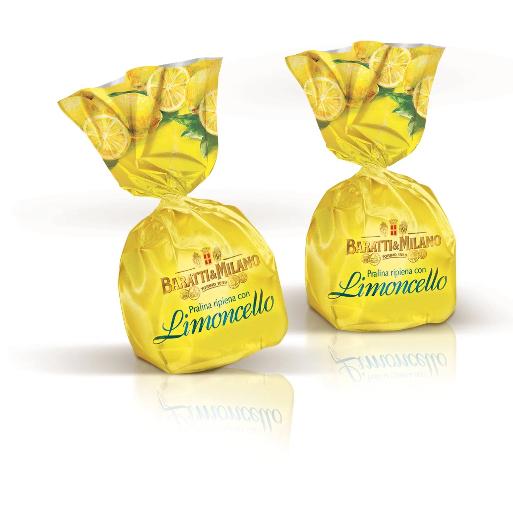 Baratti & Milano Limoncello Chocolates – Italian White Chocolate Pralines Box - 150g 3