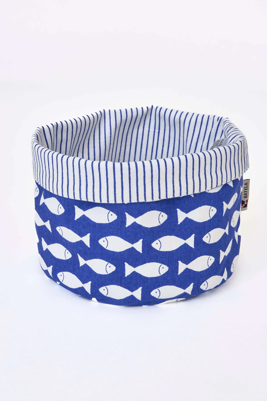 Batela Cotton Bread Basket – Fish Motif#1