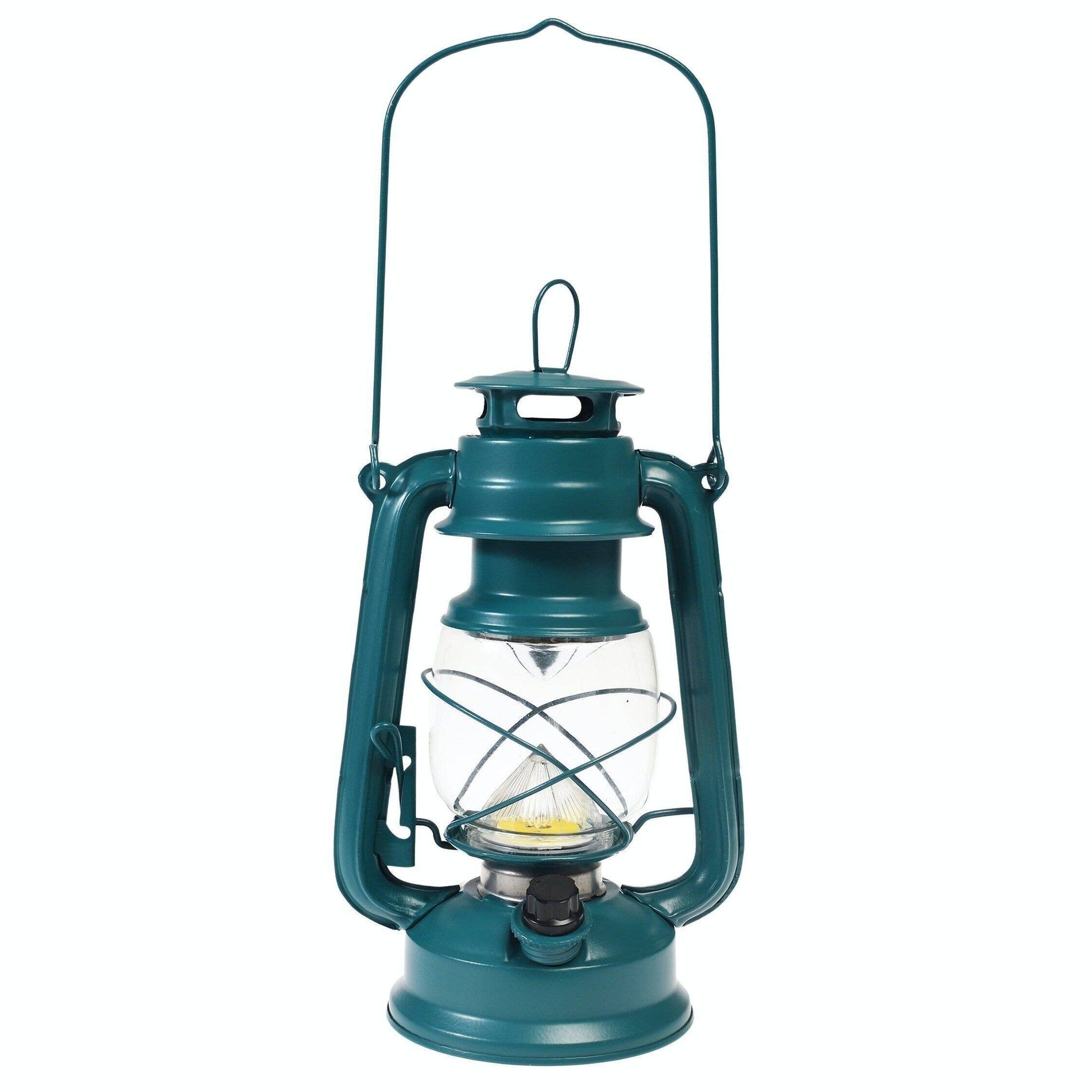 Blue Led Hurricane Lantern 3
