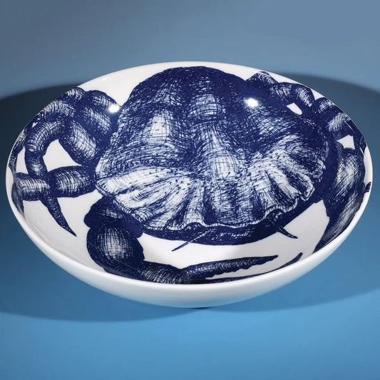 Bone China Crab Pasta Bowl 1