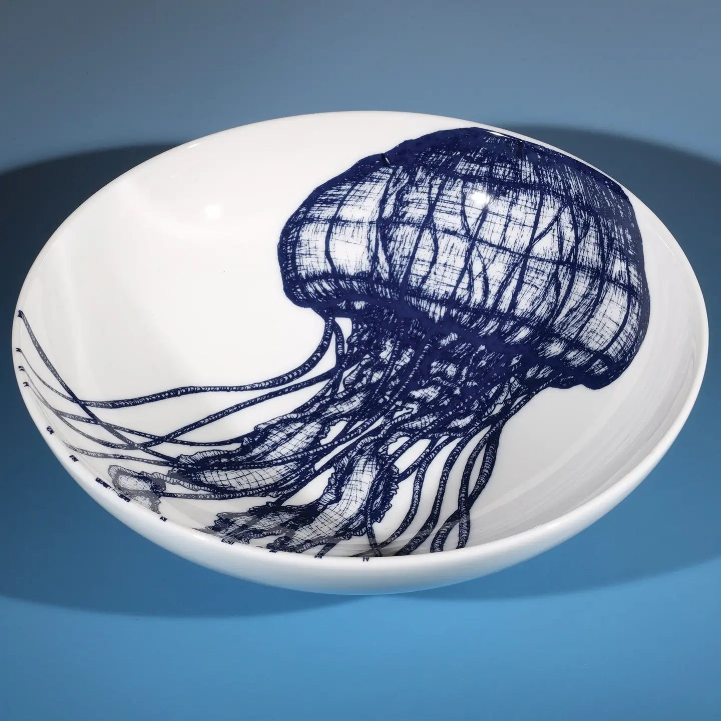 Bone China Jellyfish Pasta Bowl 1