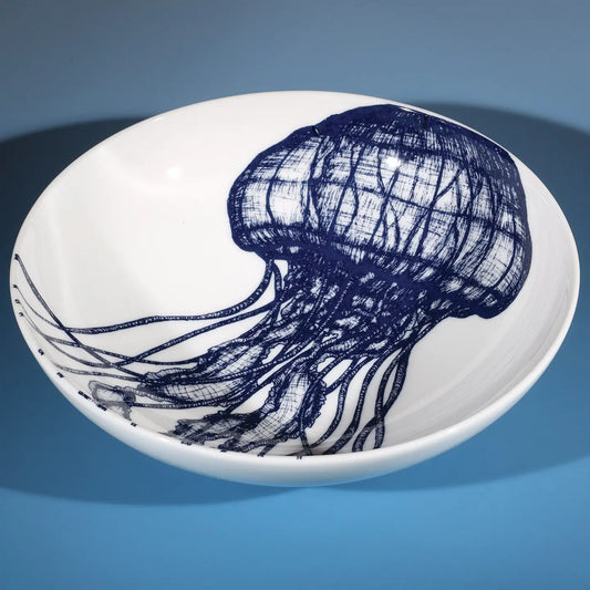 Bone China Jellyfish Pasta Bowl 1