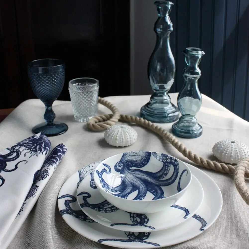 Bone China Octopus Bowl 2