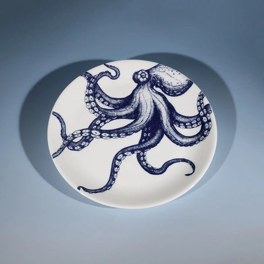 Bone China Octopus Side Plate -1