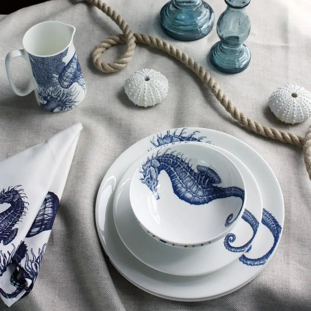 Bone China Seahorse Bowl 3