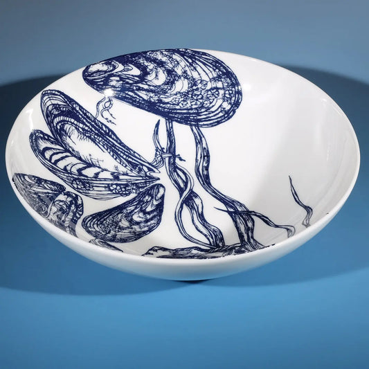 Bone China Seahorse Side Plate 