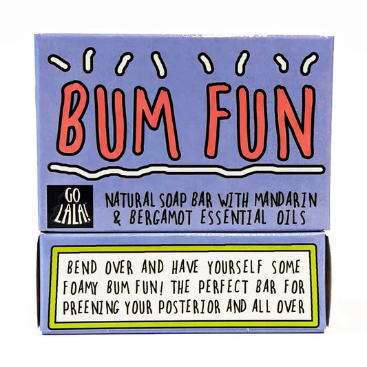 "Bum Fun" Soap Mandarin And Bergamot Funny Gift 1