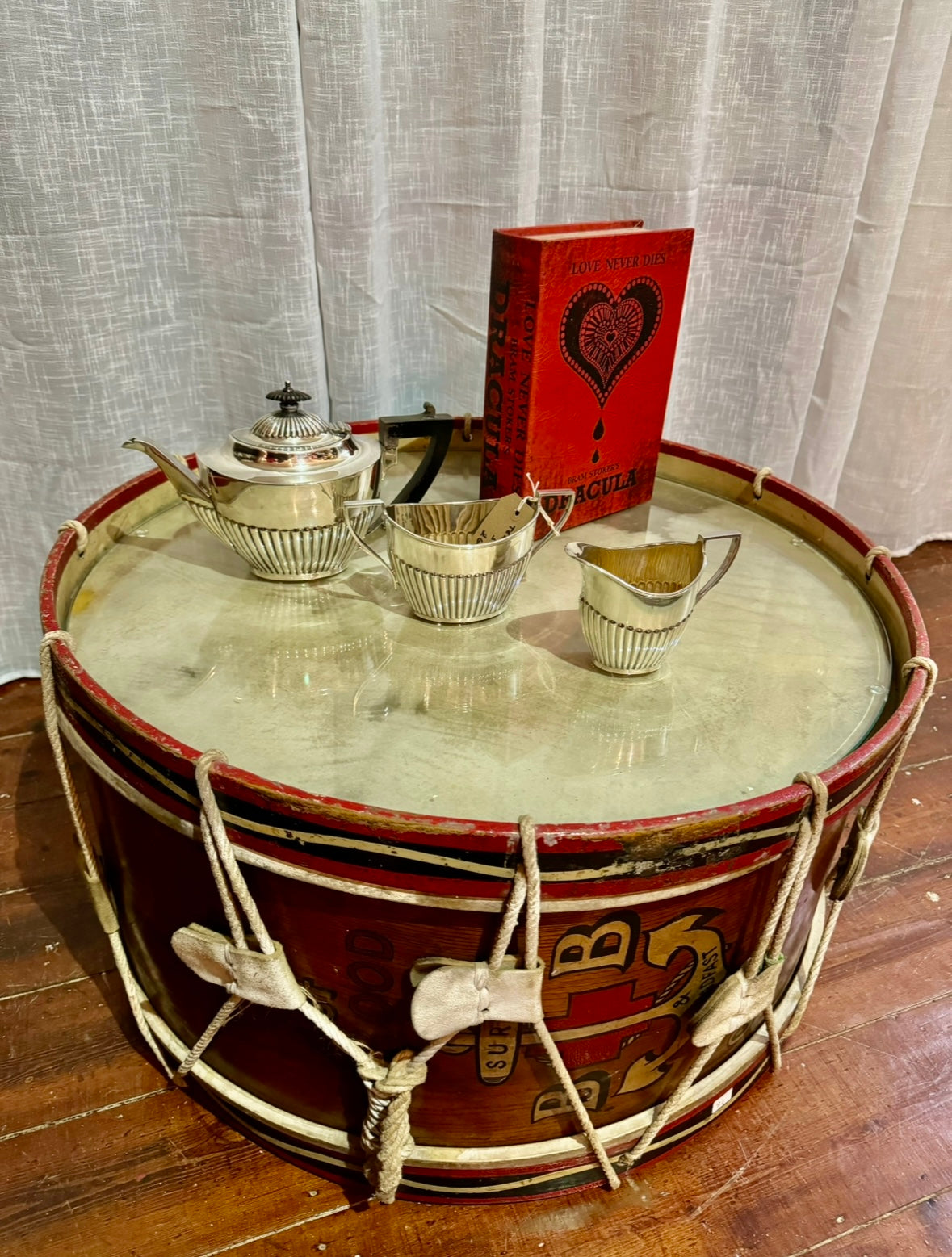 20th Century Boys Brigade Bass Drum Coffee Table